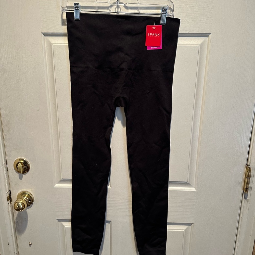 Spanx black shape leggings